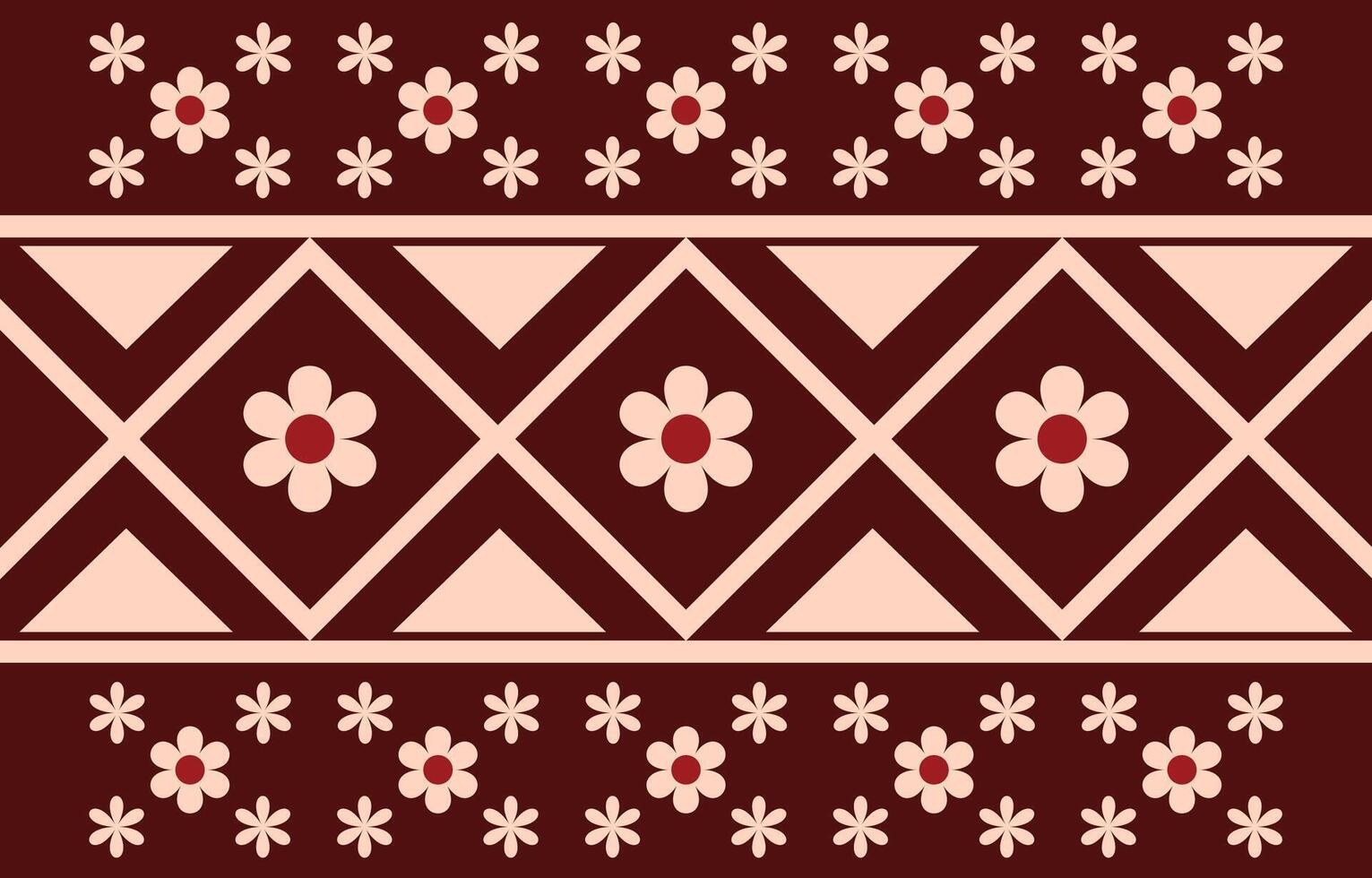 geometric seamless pattern traditional vector