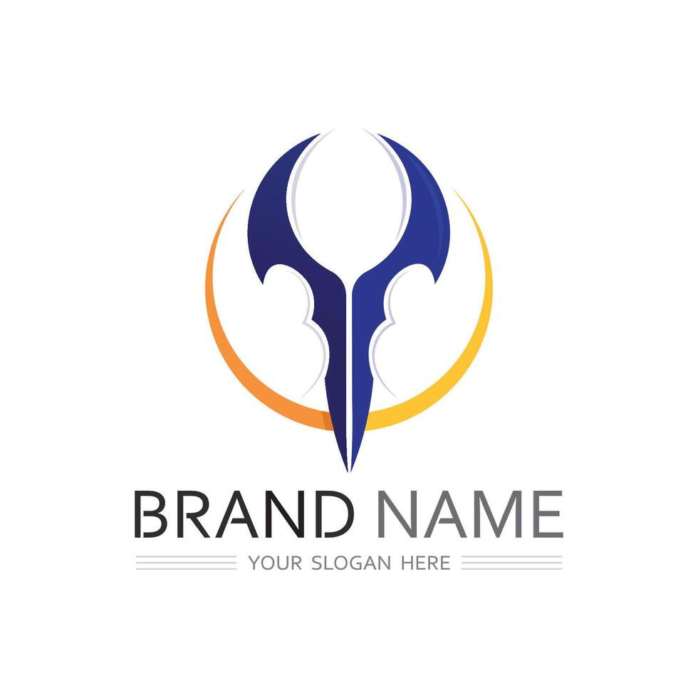 Simple Y Shape Logo for Professional Brand Image vector