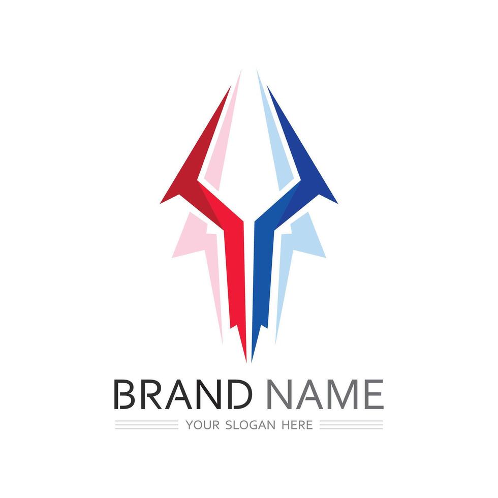 Creative Y Monogram Logo Template for Modern Brand Design vector