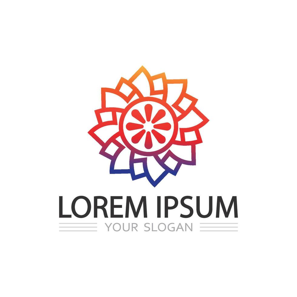 Spiral Circle Design Logo for Innovative and Futuristic Branding Solution vector