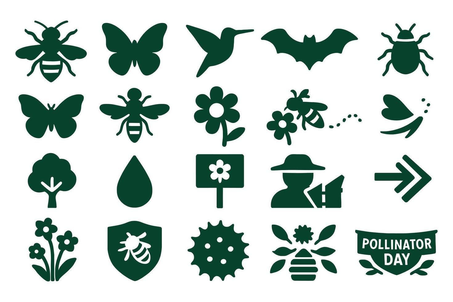 Pollinator Awareness and Conservation vector