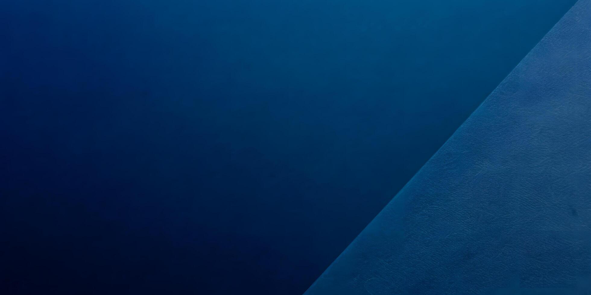 Dark to Light Blue Gradient Banner with Glowing Grainy Texture, Abstract Background. photo