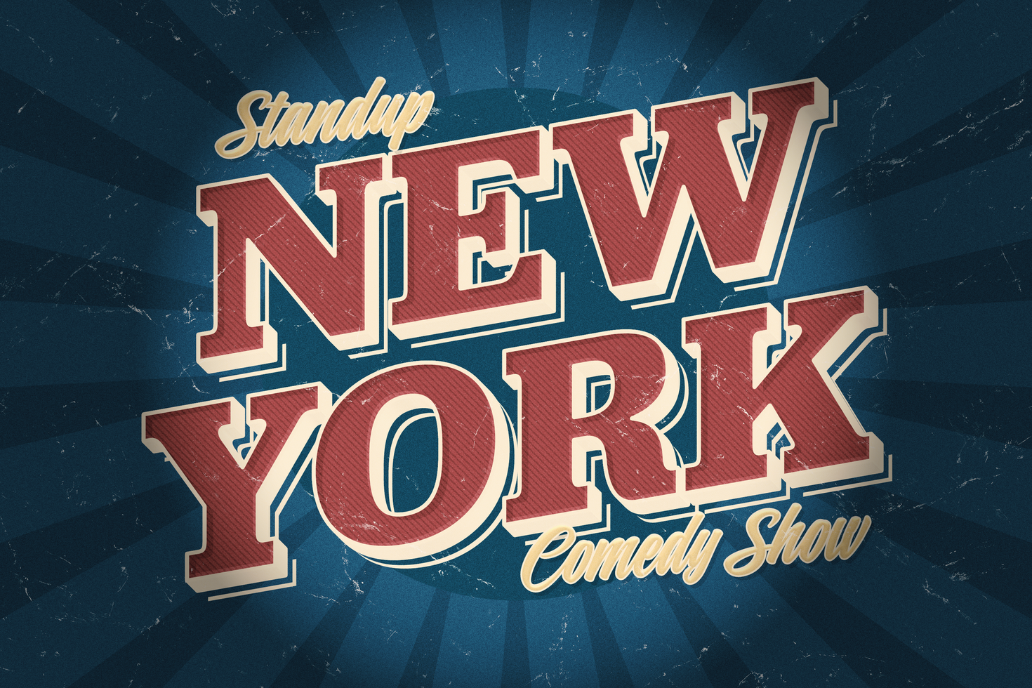 New York 3D Text Effect psd