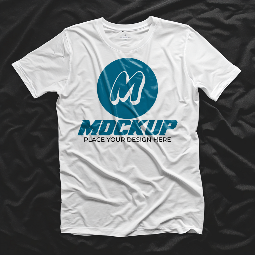 TShirt Mockup Modern Apparel Design Presentation psd