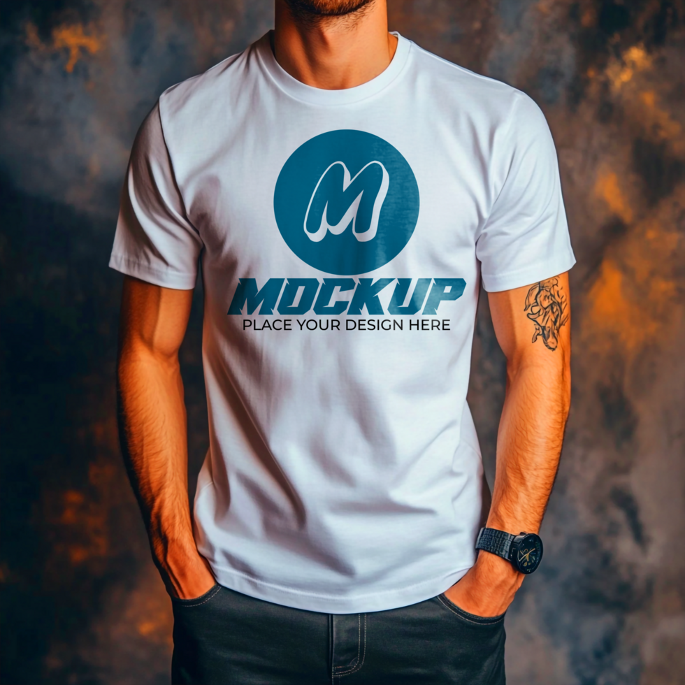 TShirt Mockup Showcase Your Designs with This Realistic Template psd