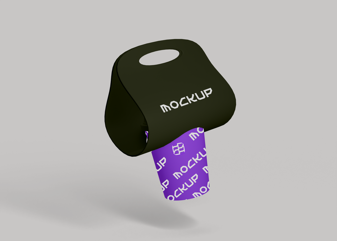 Single Drink Cup CarrierSingle Drink Cup Carrier psd