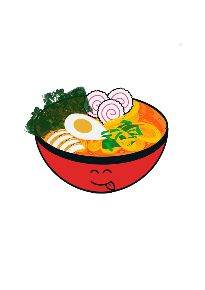 Ramen, nodel spicy png