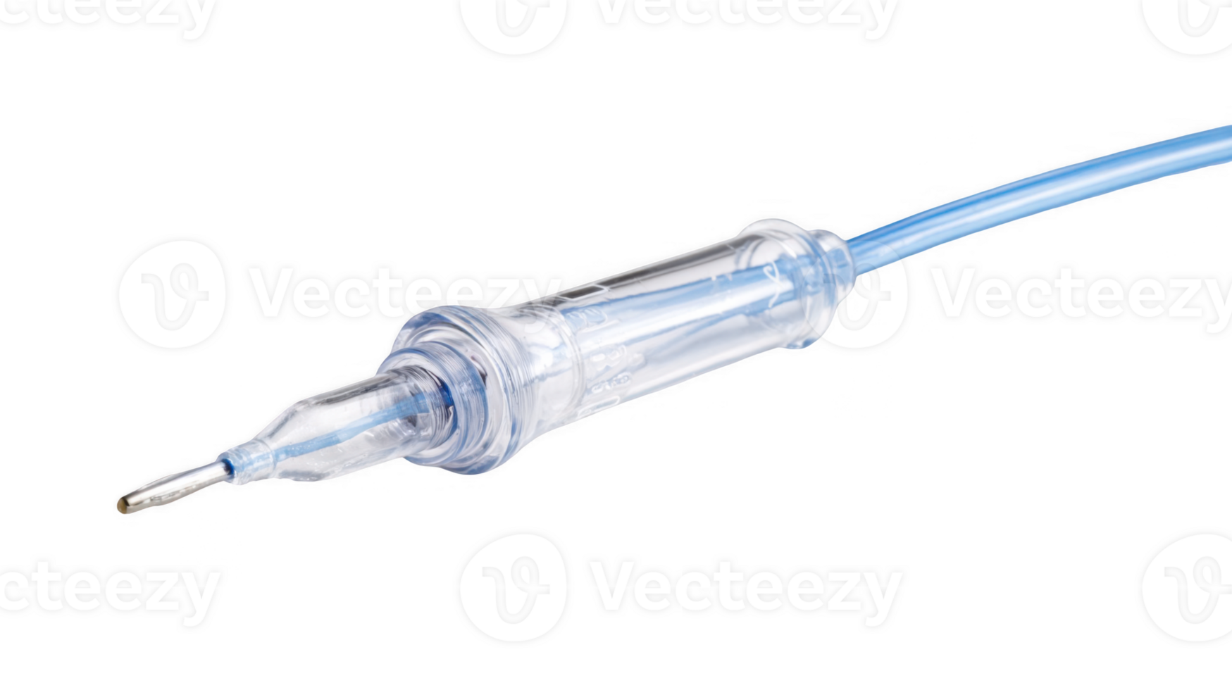 Foley catheter with transparent background enhancing medical visualization png