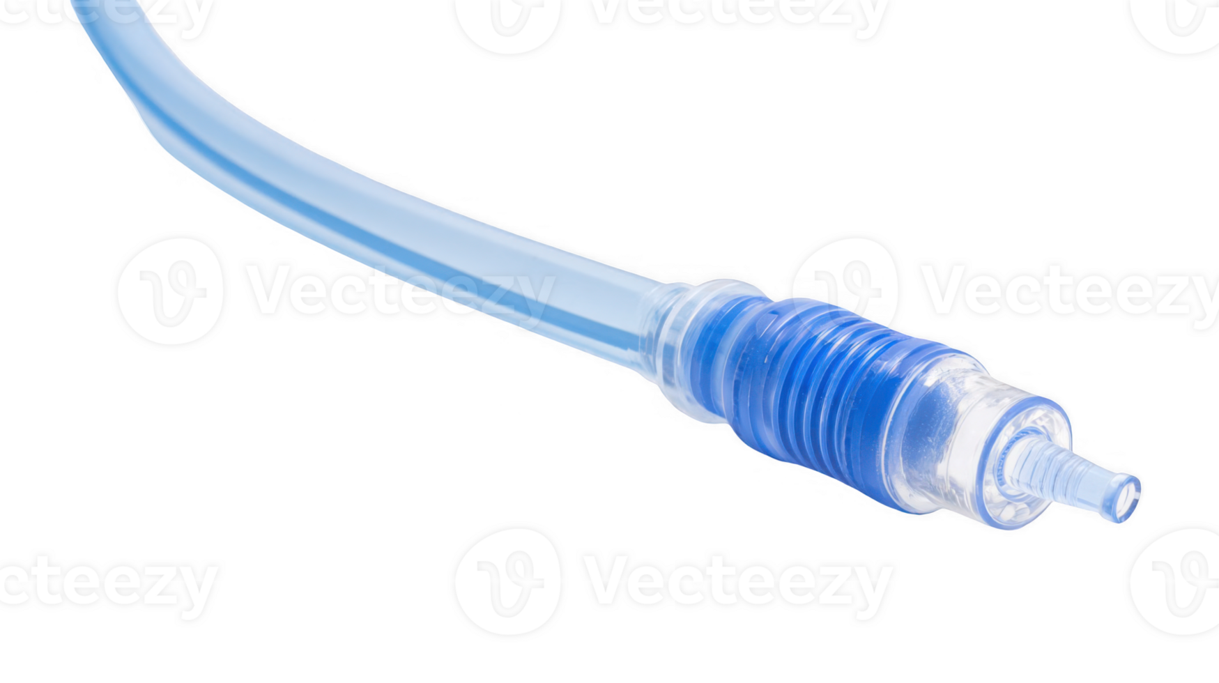 Saliva ejector tip showing its transparent parts on a transparent background png