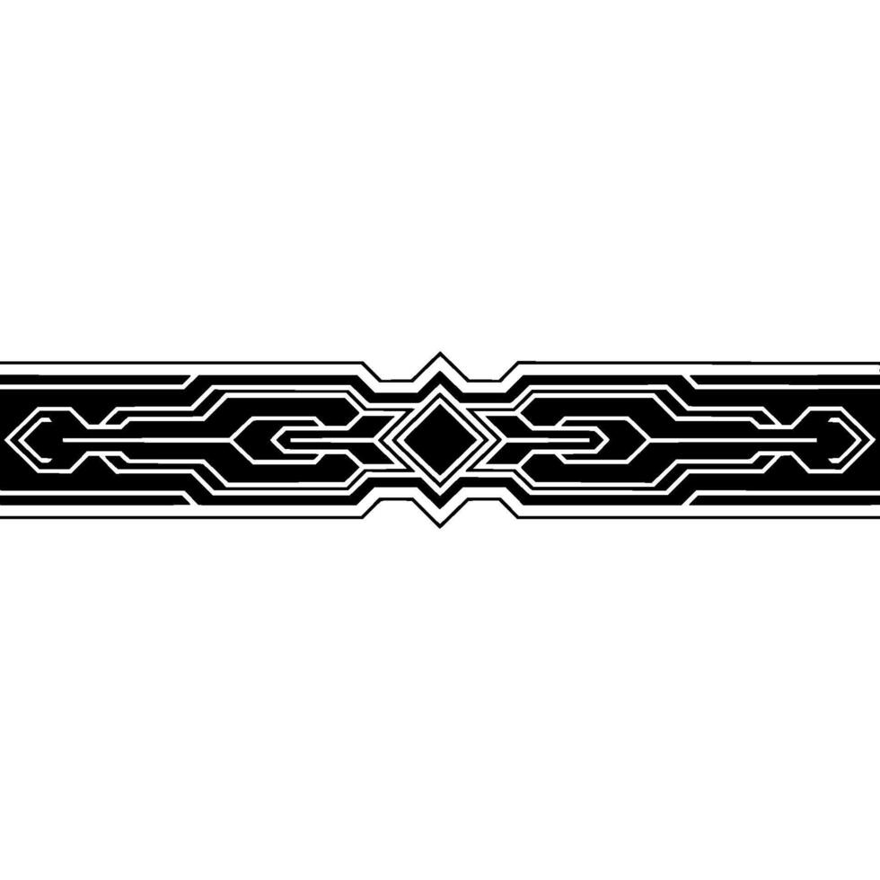 Geometric Circuit Board Element, Minimalist, Tech Aesthetic vector