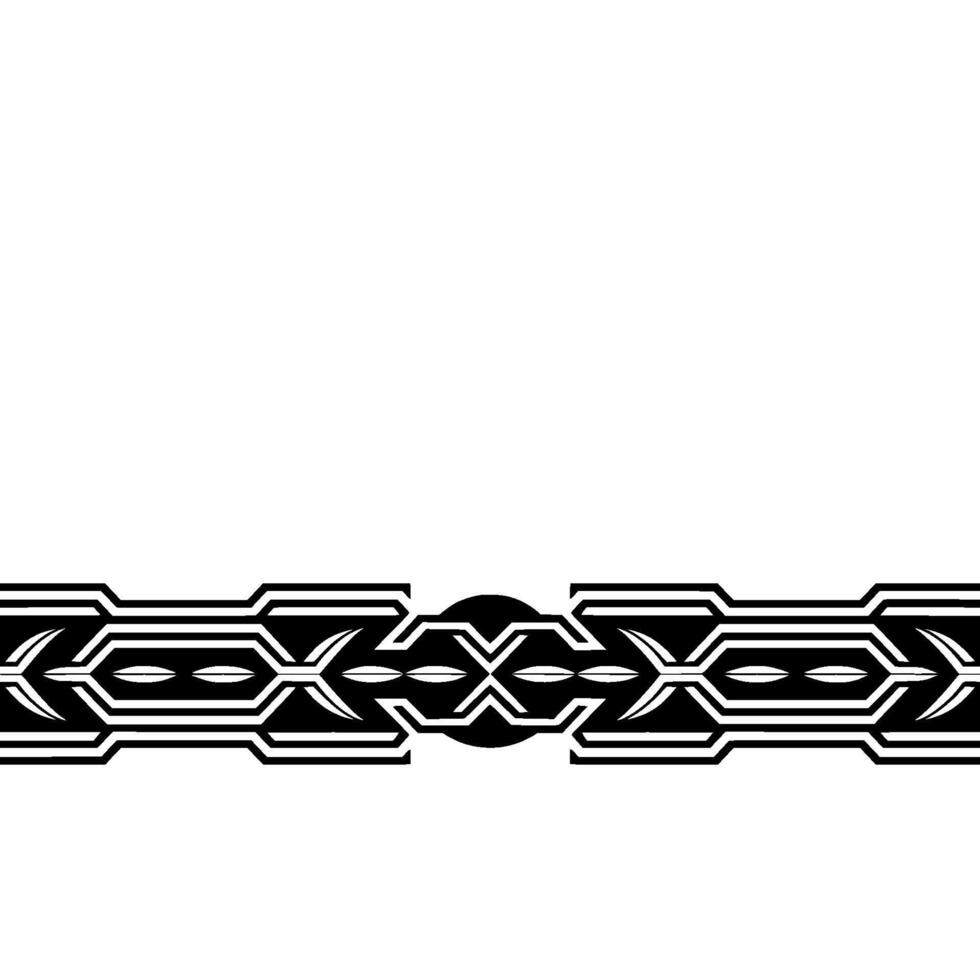 Geometric With Gear Element Modern Abstract, Black and White, Minimalist vector
