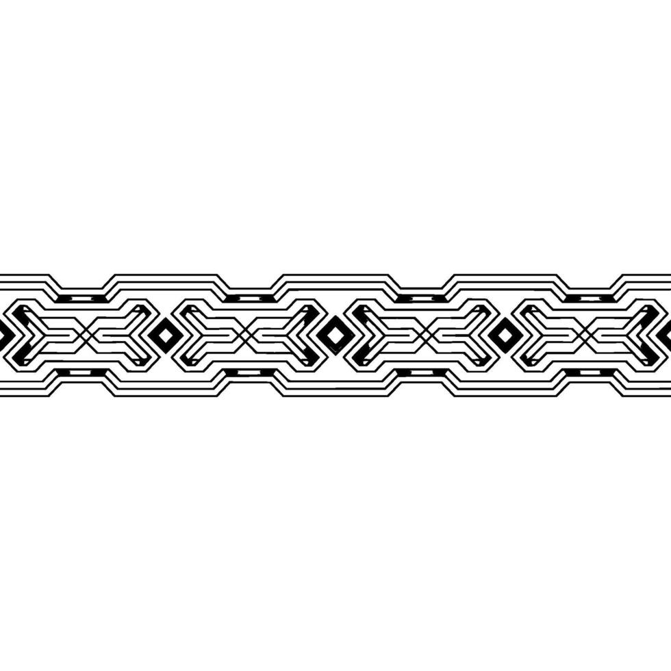 Geometric Band Pattern in Gray and White Modern Minimalist vector