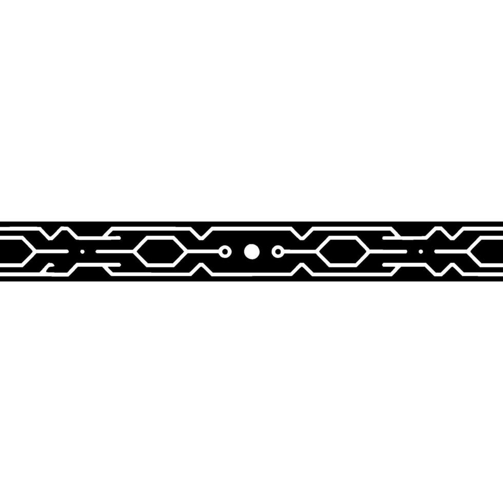 Abstract Circuitry Band Tech, Minimalist, Element vector