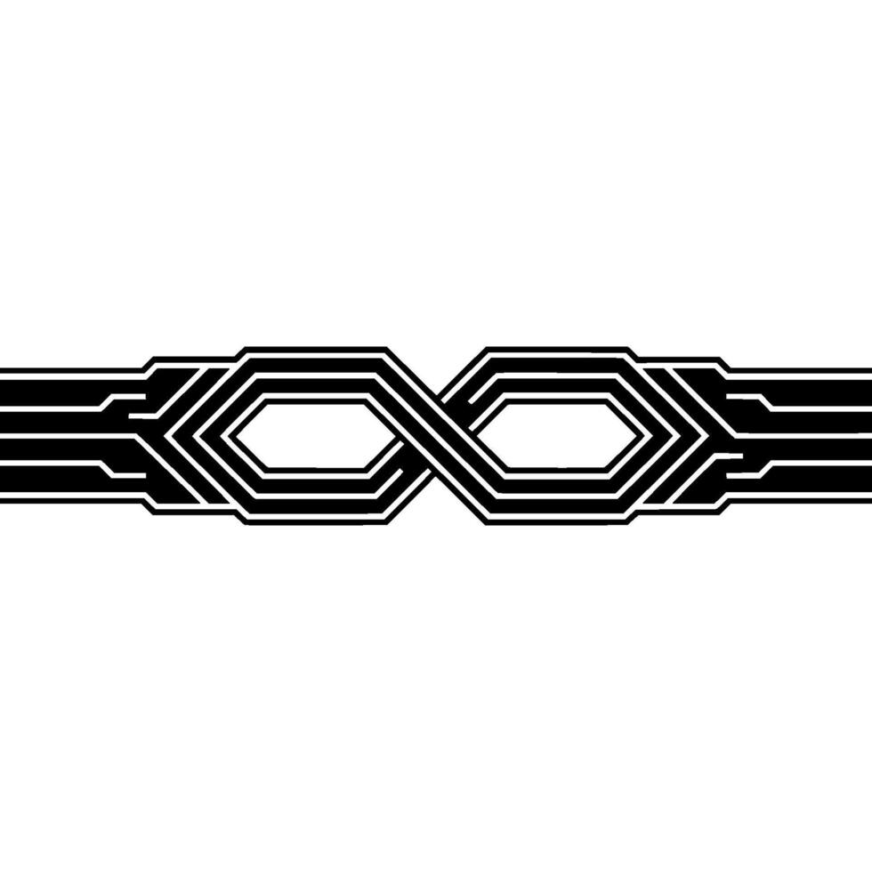 Infinity Circuit Board Minimalist Tech Background vector