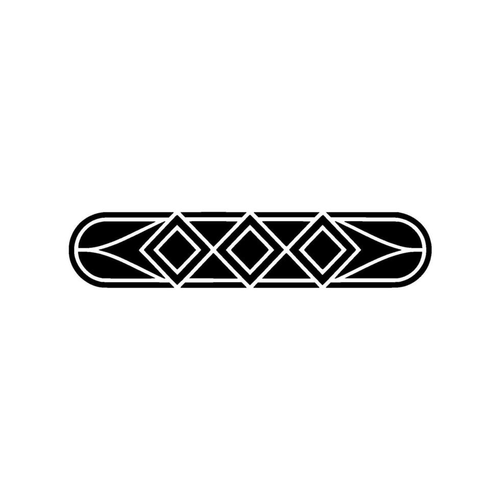 Minimalist Geometric Black And White Diamond Pattern On White vector