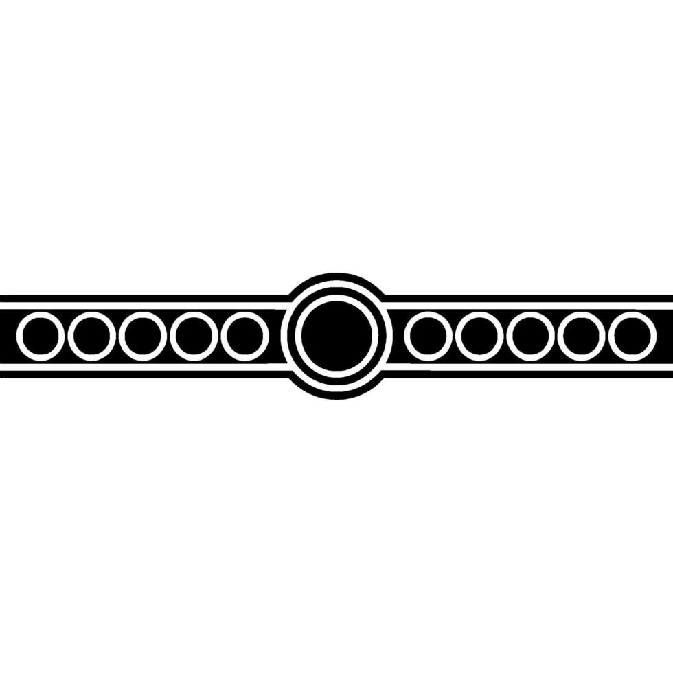 Retromodern Black And White Linear On White Backdrop vector