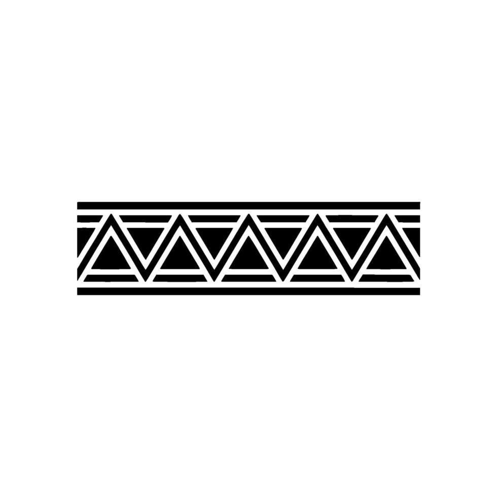 Minimalist Geometric Black And Gray Triangle Border vector