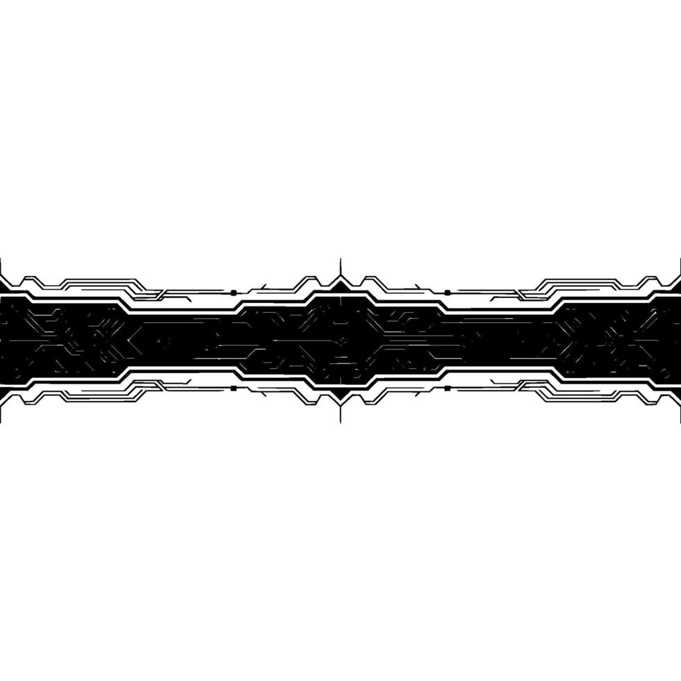 Futuristic Circuit Board On Gray Background vector