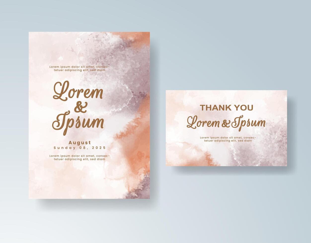Botanical elegance enhanced by watercolor shadows. vector