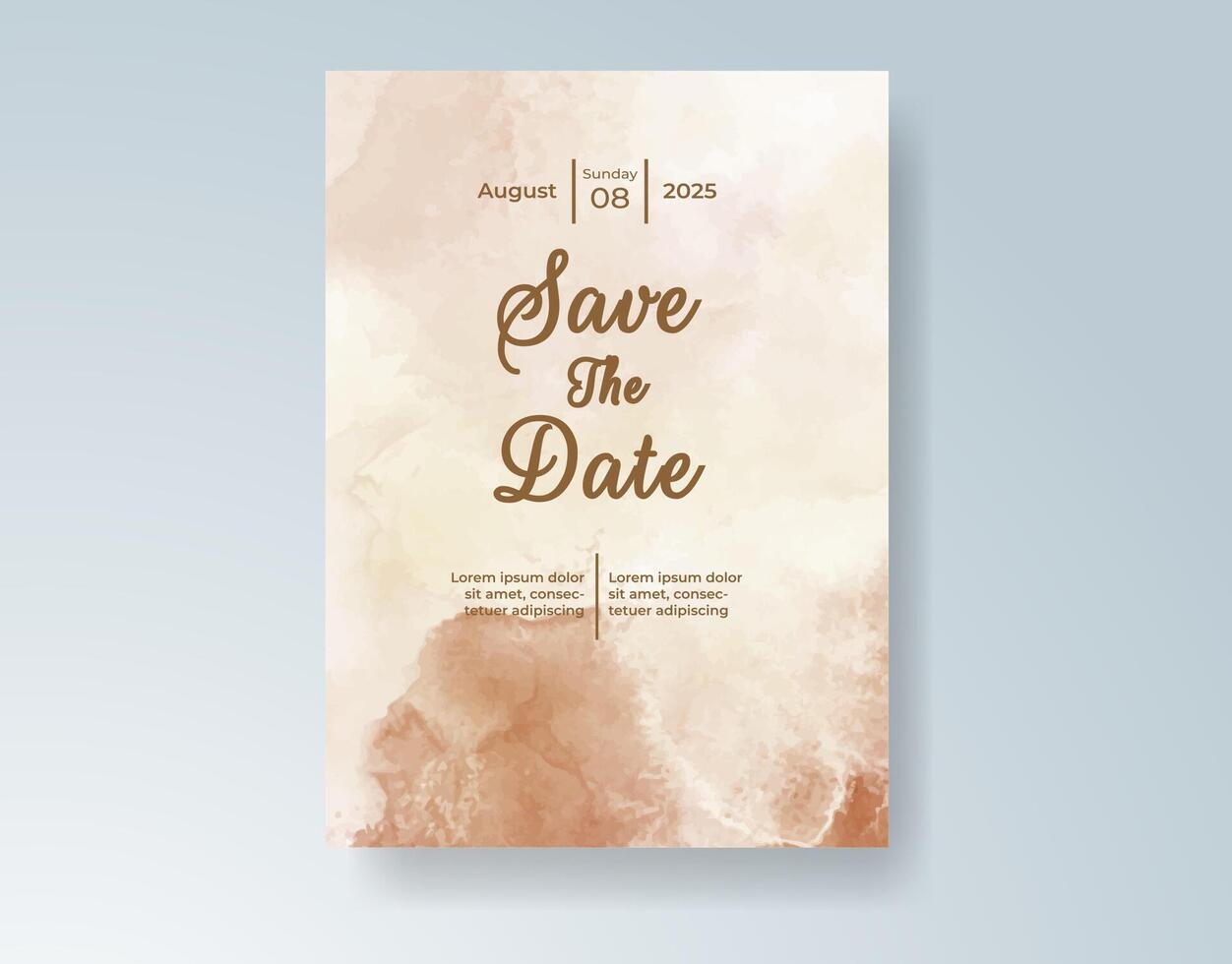 Soft watercolor clouds on a clean white background. vector