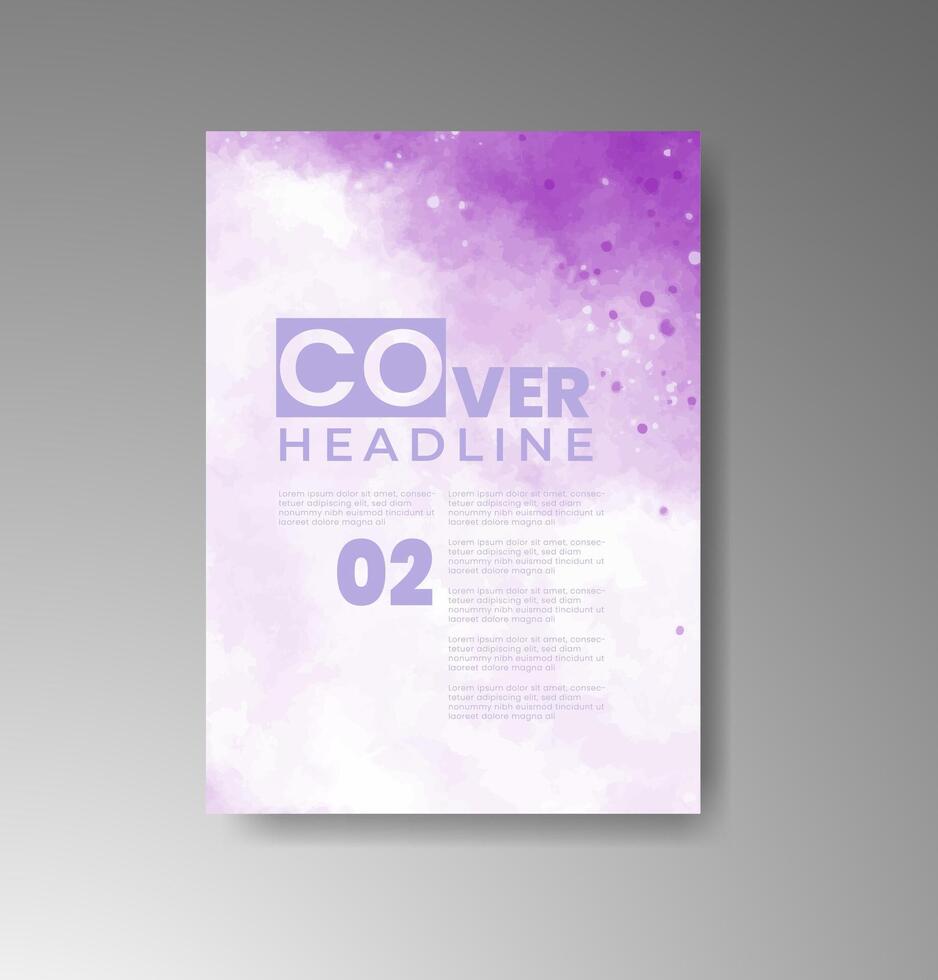 Ethereal design with soft splash finishes. vector