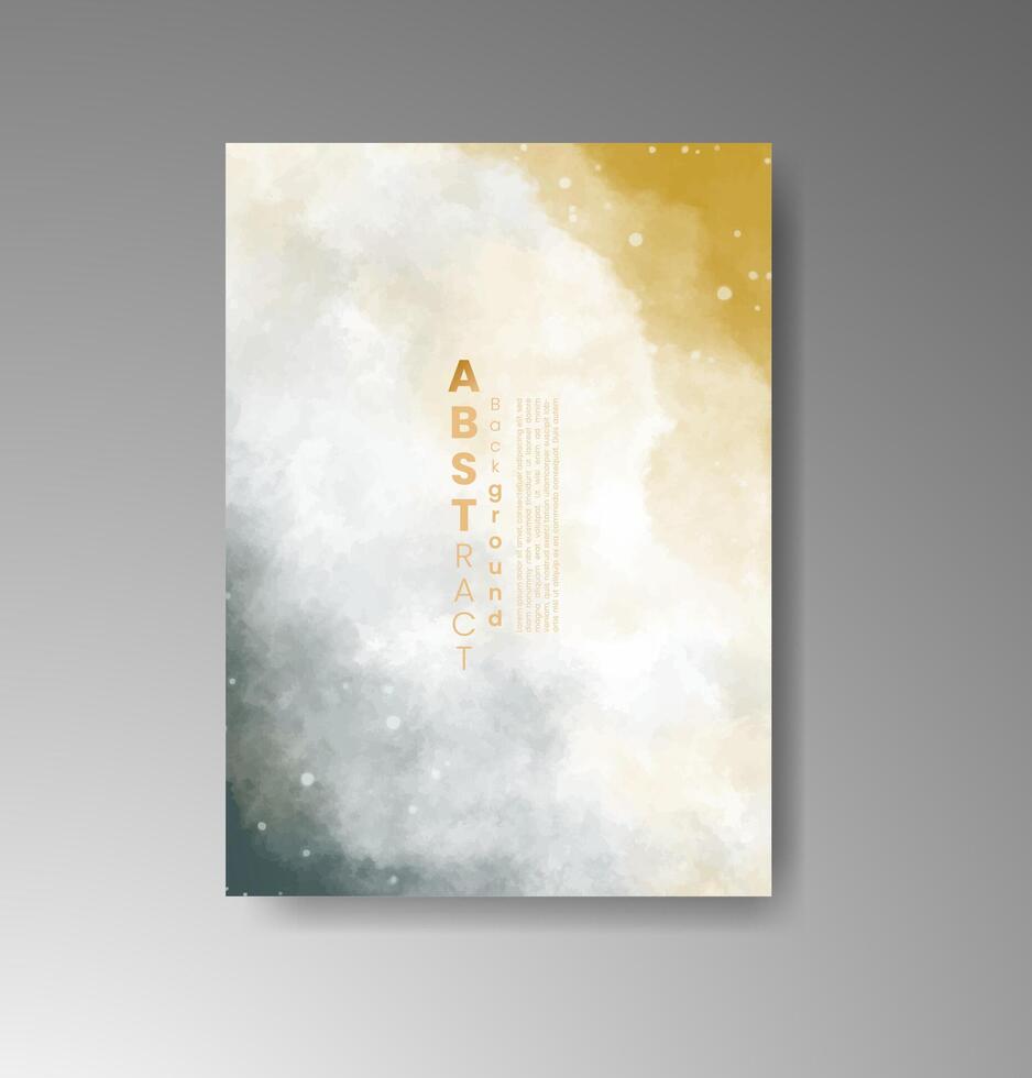 Emotion-filled color washes welcome guests. vector