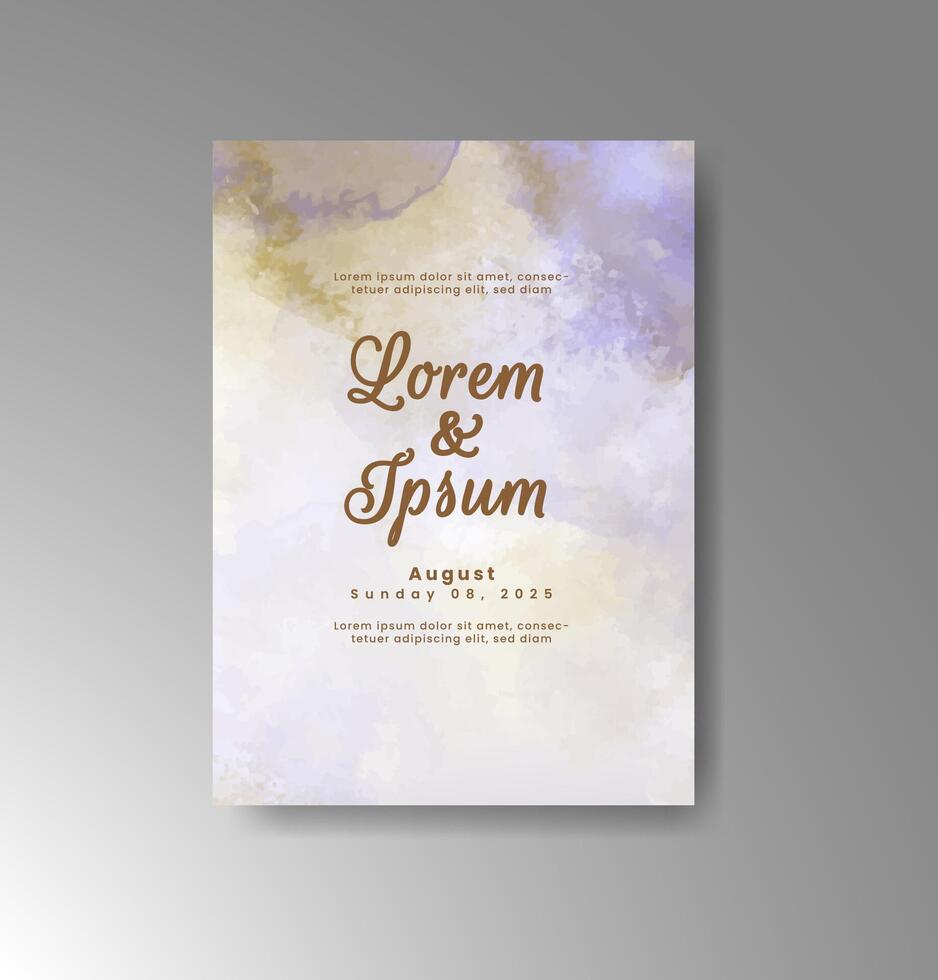 Subtle drama in each watercolor splash. vector