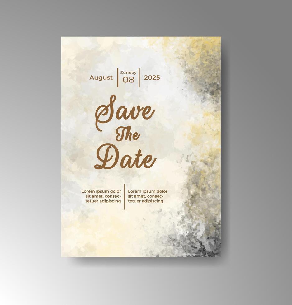 A mix of passion and calm in splash tones. vector