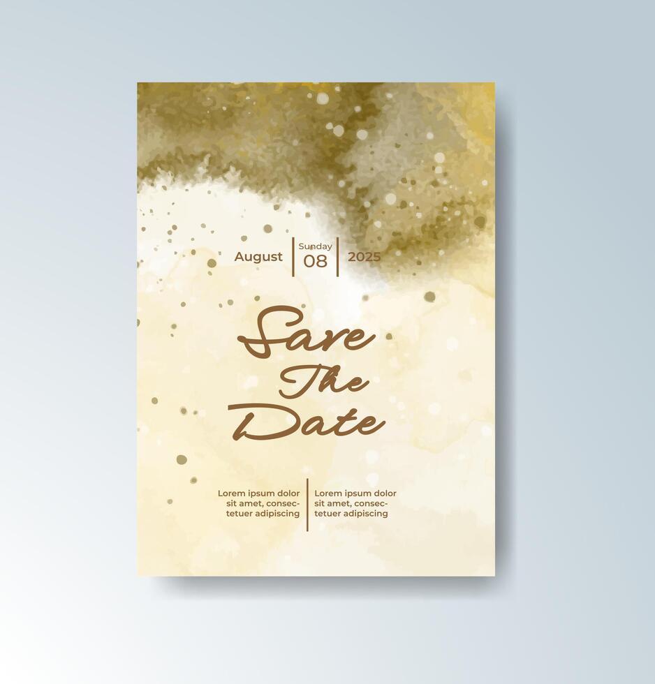 Muted abstract splashes express pure romance. vector