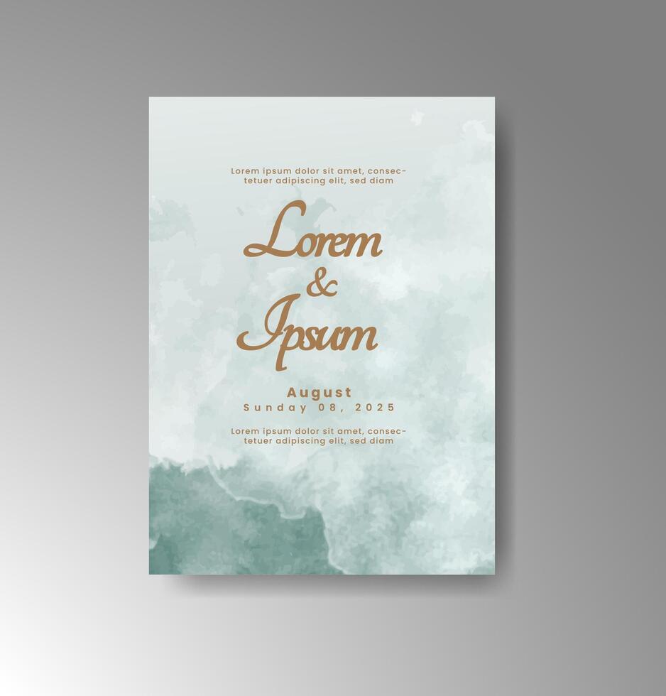 Expressive wedding design with artistic freedom. vector