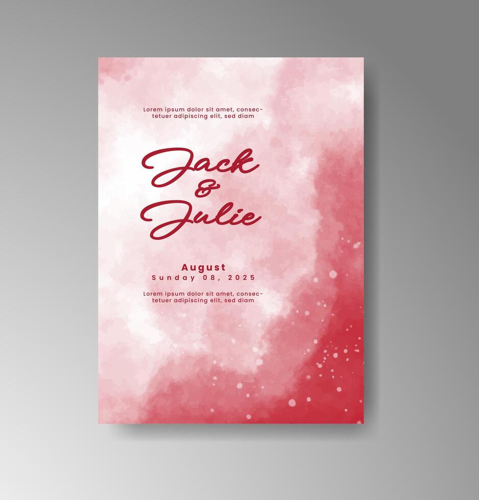 Bohemian flair with spontaneous watercolor marks. vector