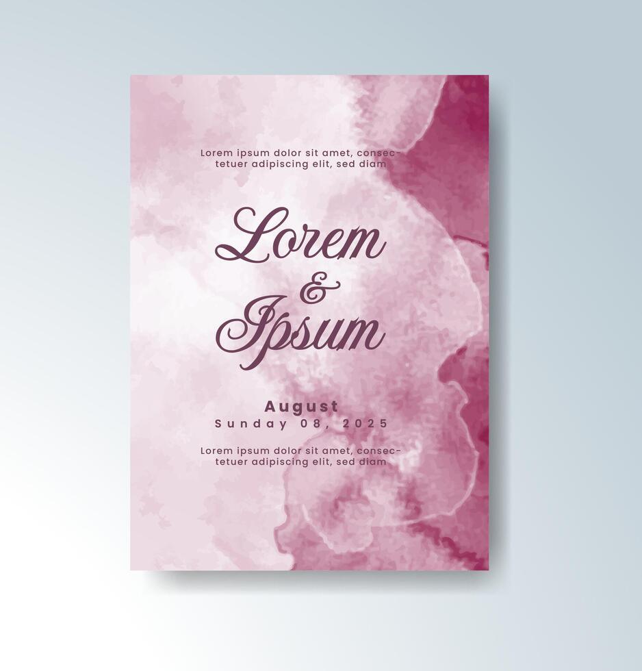 Hand-splashed watercolor background for unique wedding vibes. vector