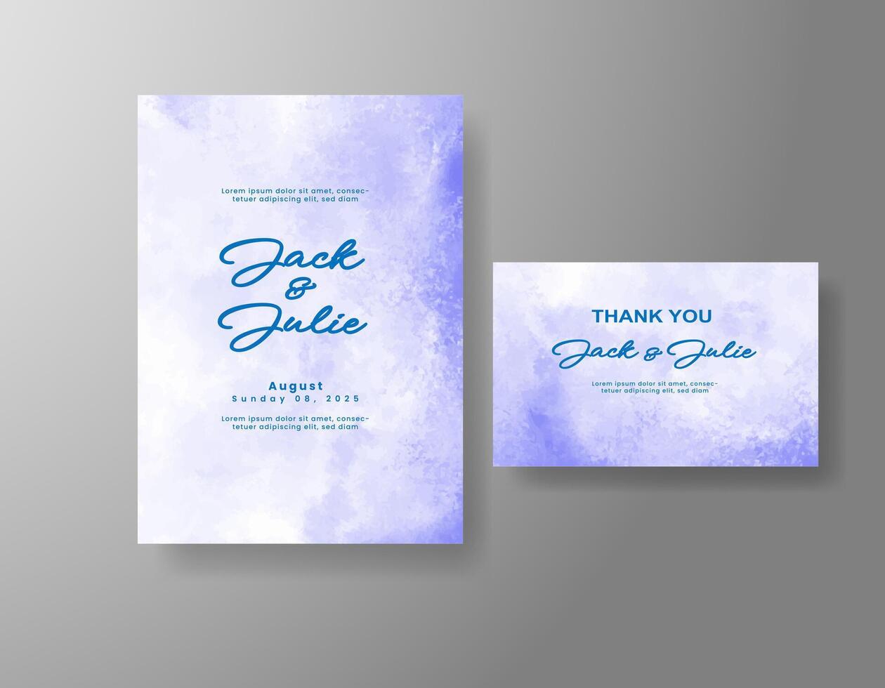 Muted tones for abstract wedding watercolor style. vector