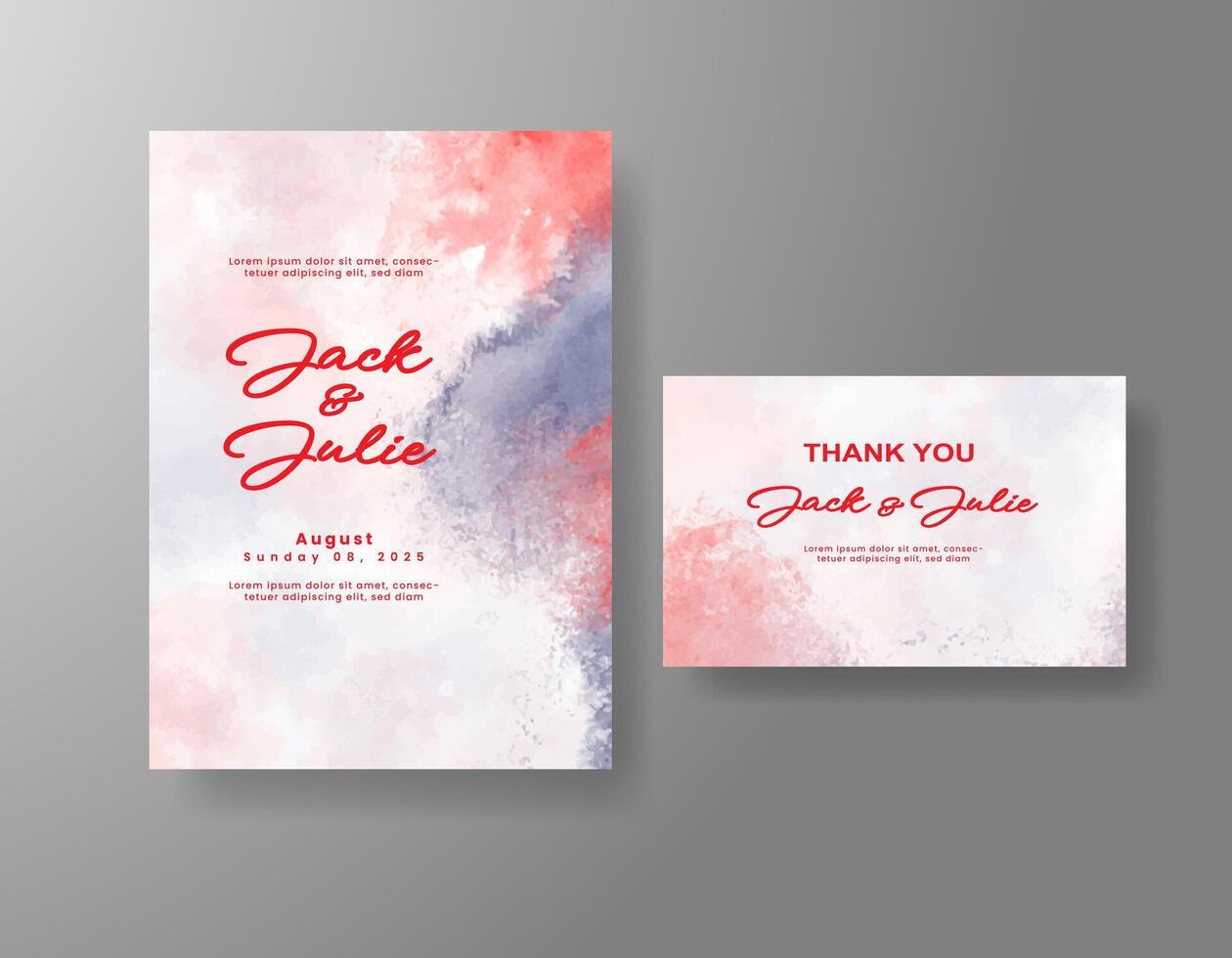 Artistic abstract color blend for elegant invites. vector