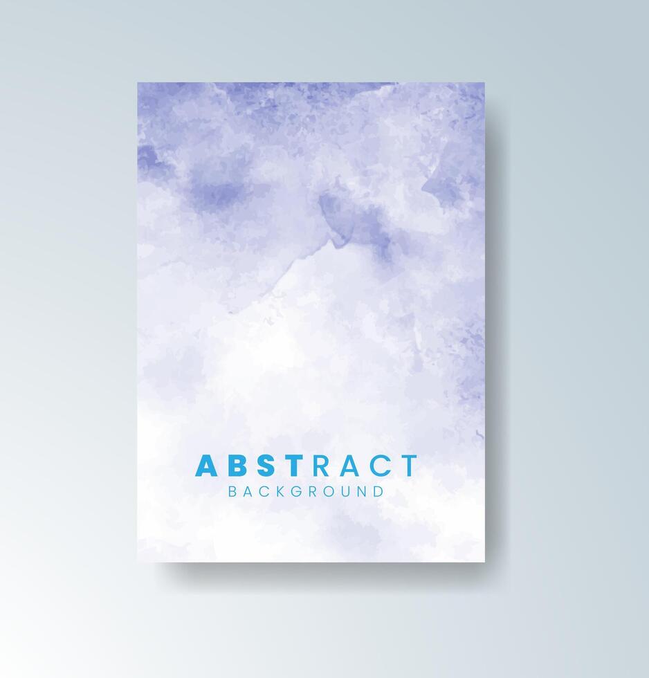 Dynamic cards with flowing watercolor textures. vector