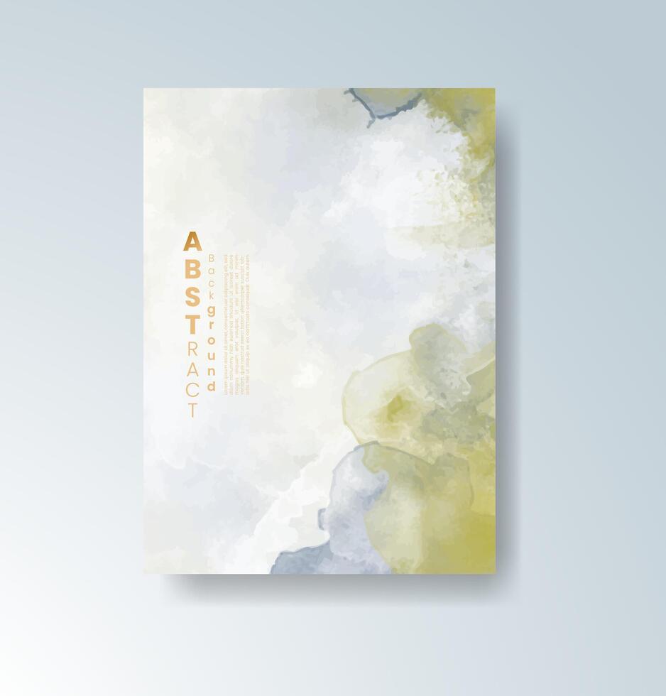 Abstract paint flow background for wedding invite vector