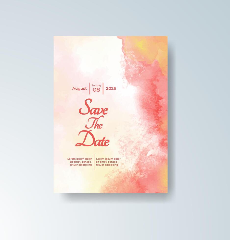 Mountain custom ceremony invitation vector
