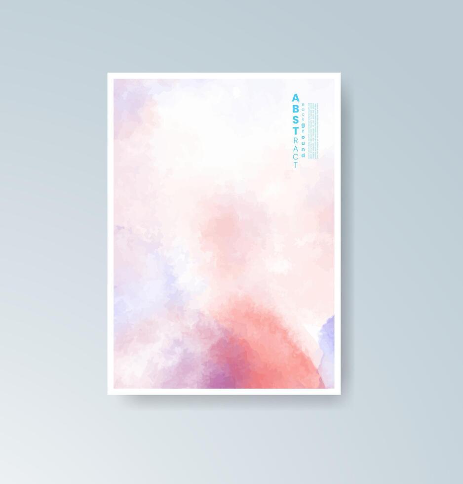 Minimal watercolor patterns with artistic sophistication. vector