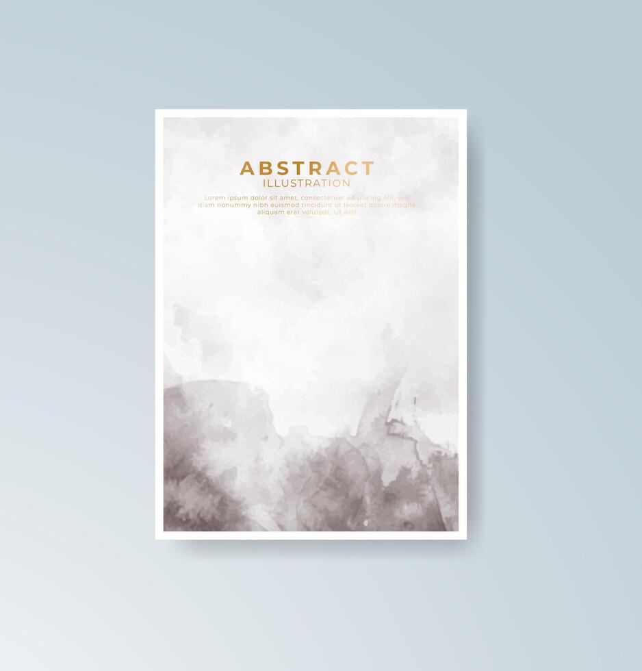 Peaceful watercolor designs for soft and modern branding. vector