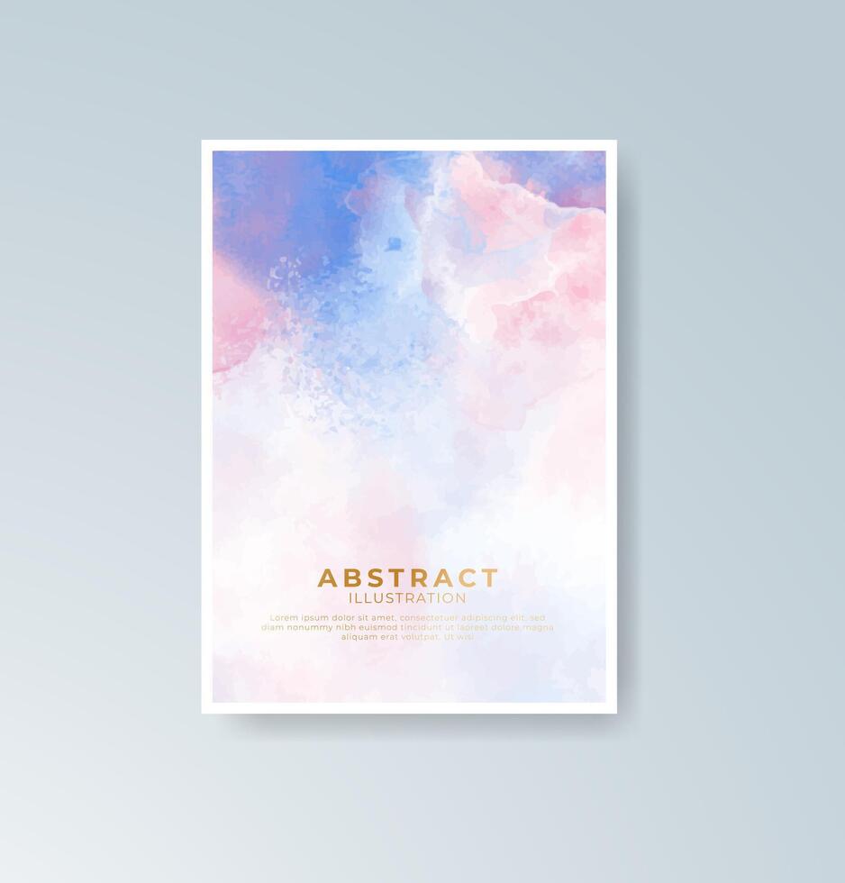 Artistic splash backgrounds for contemporary card templates. vector