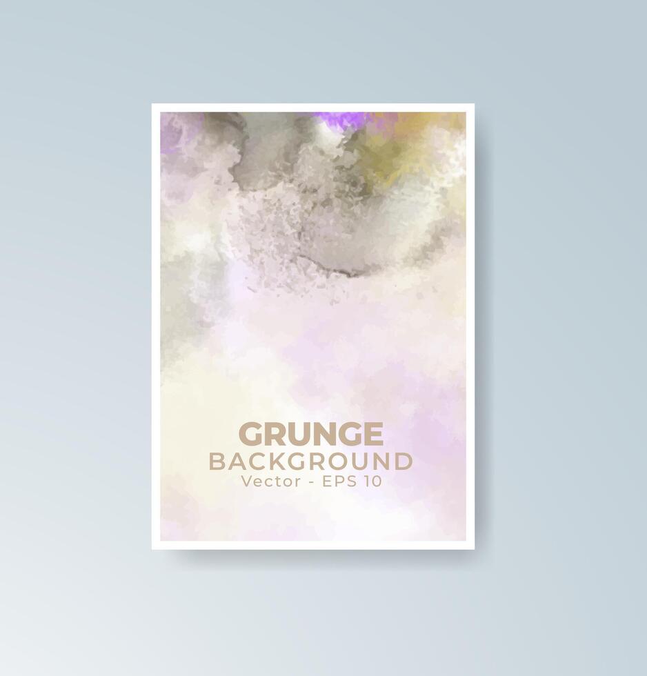 Fresh watercolor compositions ideal for invitations. vector