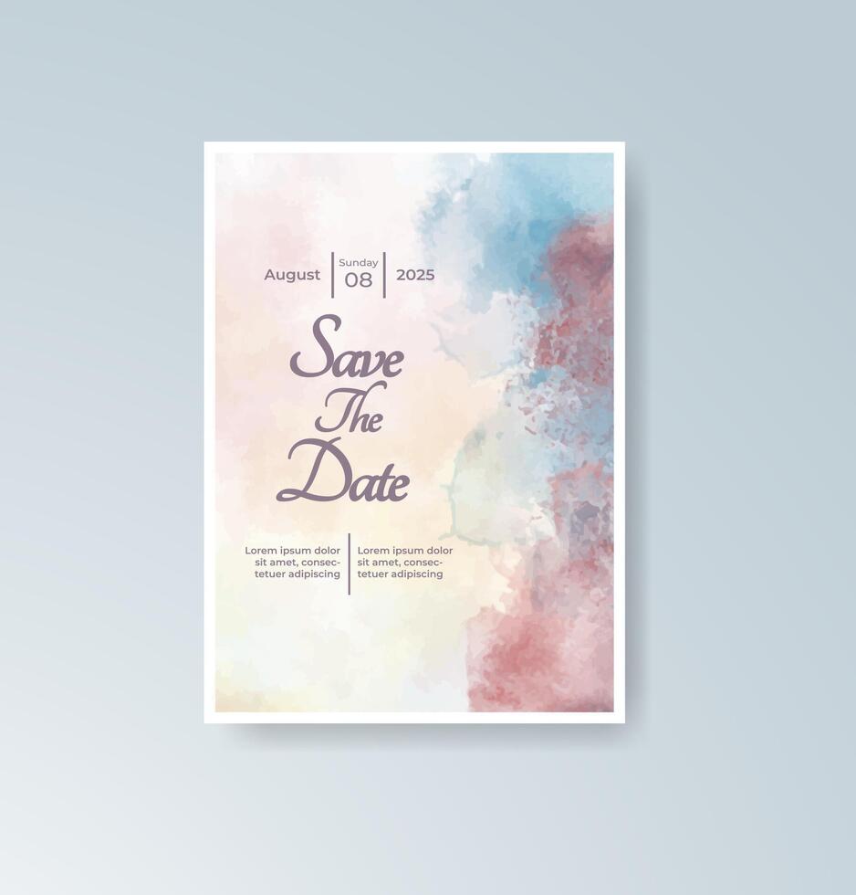 Tropical whimsical wedding program vector