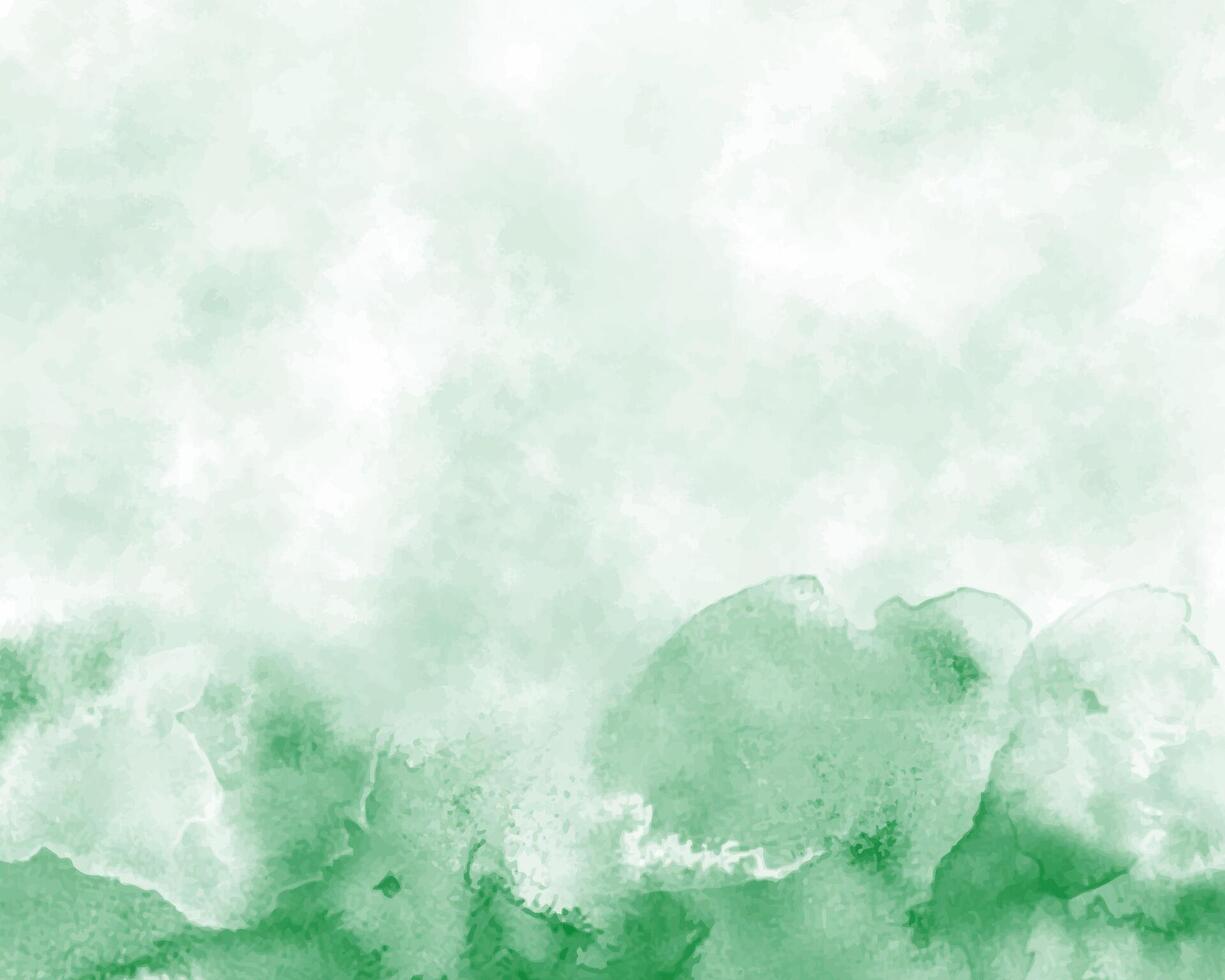 Vivid brush scatter on smooth watercolor base vector
