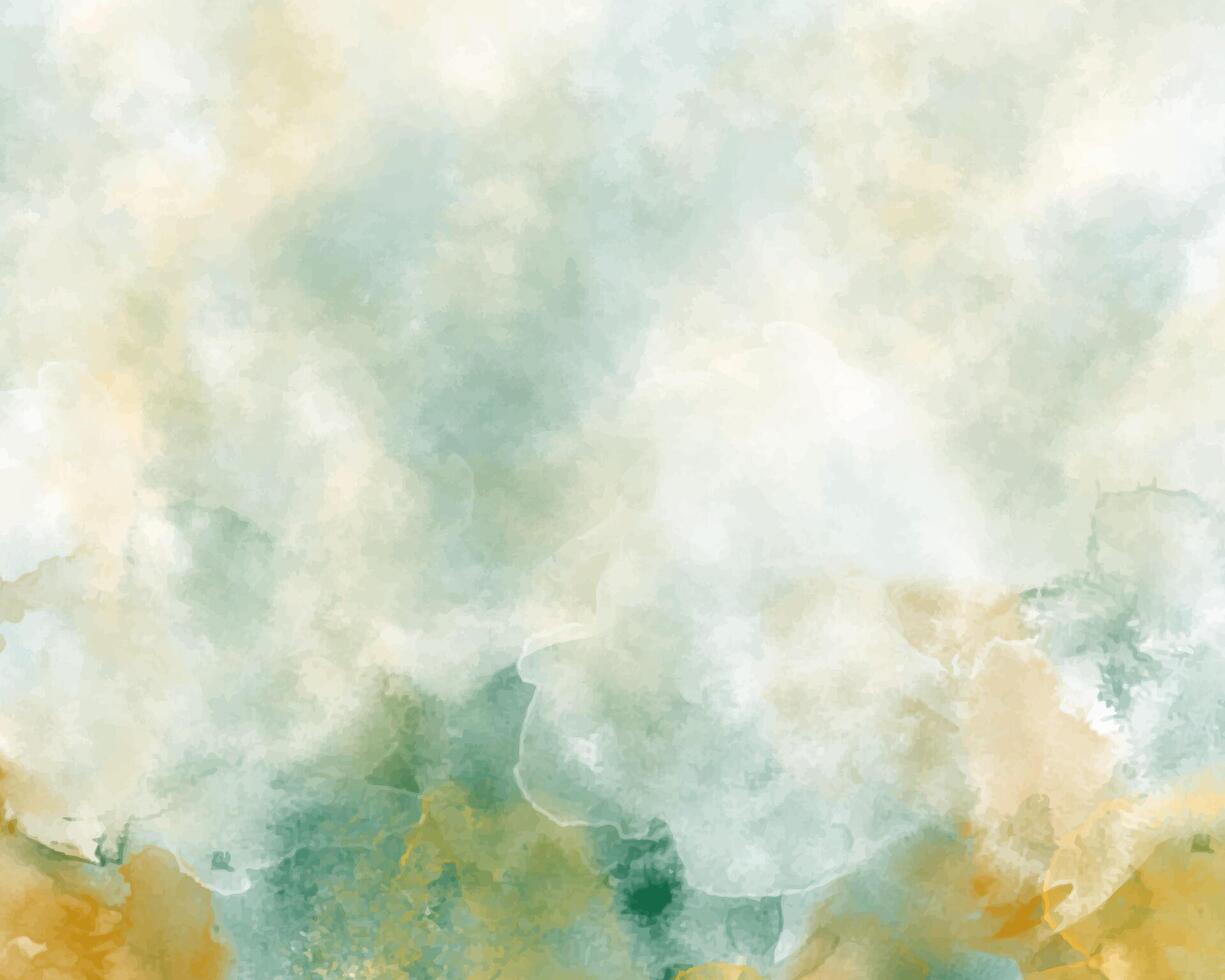 Abstract inkstorm with vivid watercolor pigments vector
