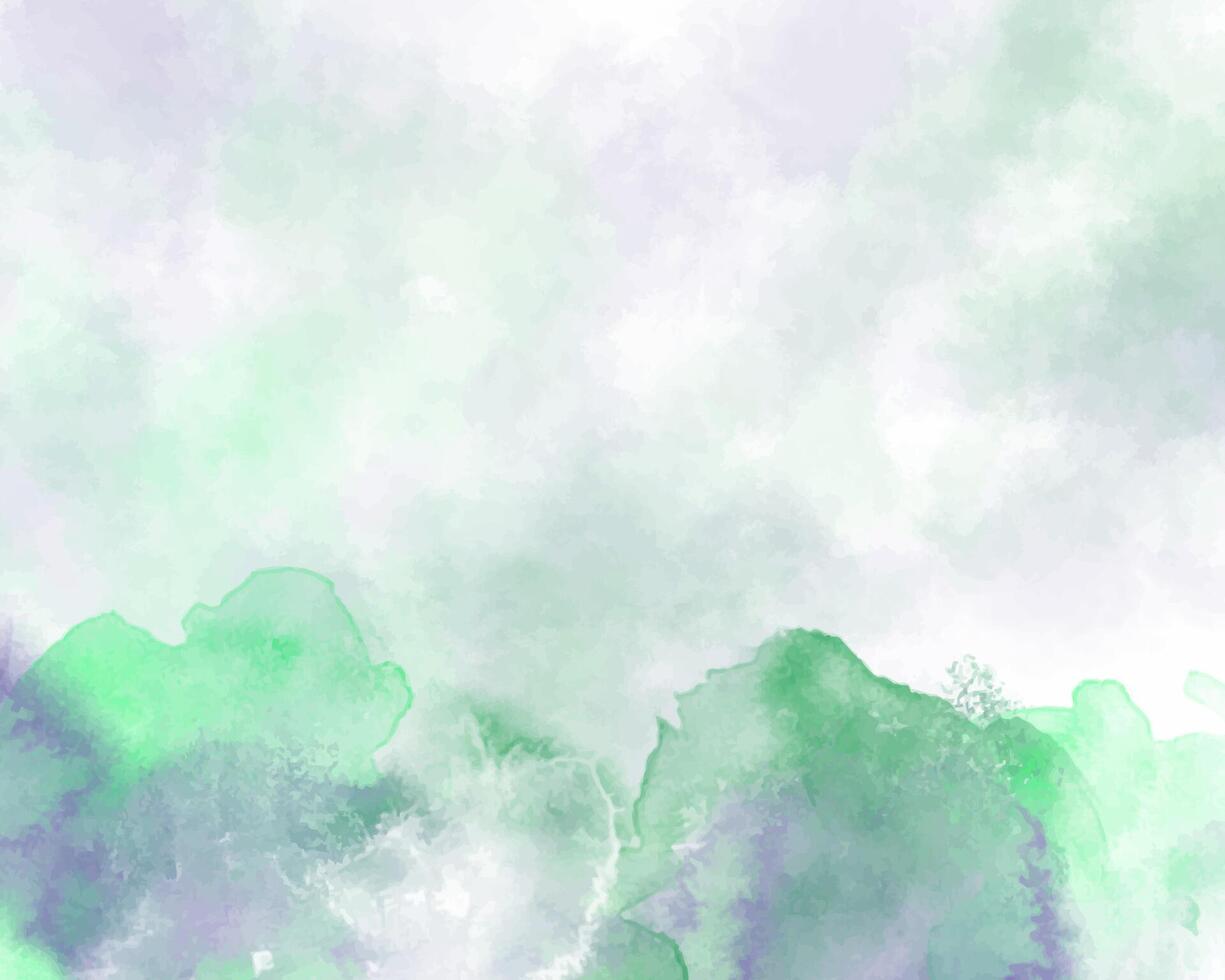 Whirlwind of colors in fluid watercolor background vector