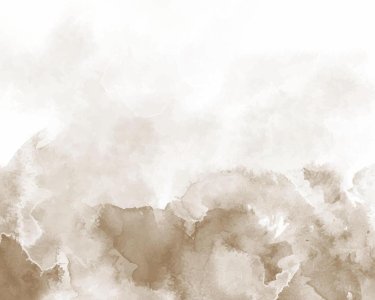 Gradient storm of pigments in abstract watercolor vector