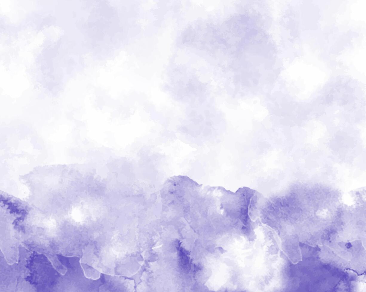 Spontaneous pigment play in watercolor creation vector