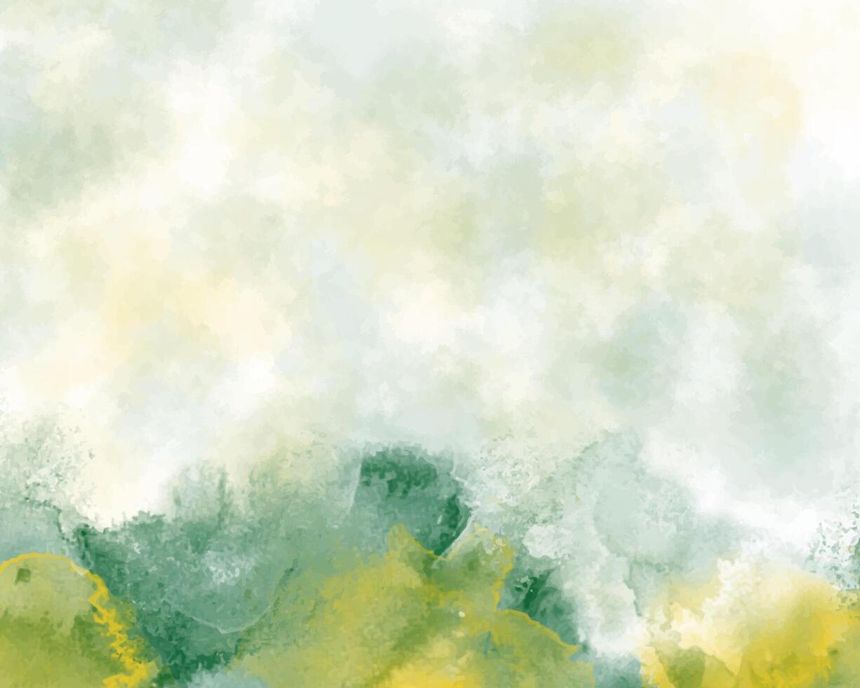 Bold artistic layers in dreamy watercolor style vector