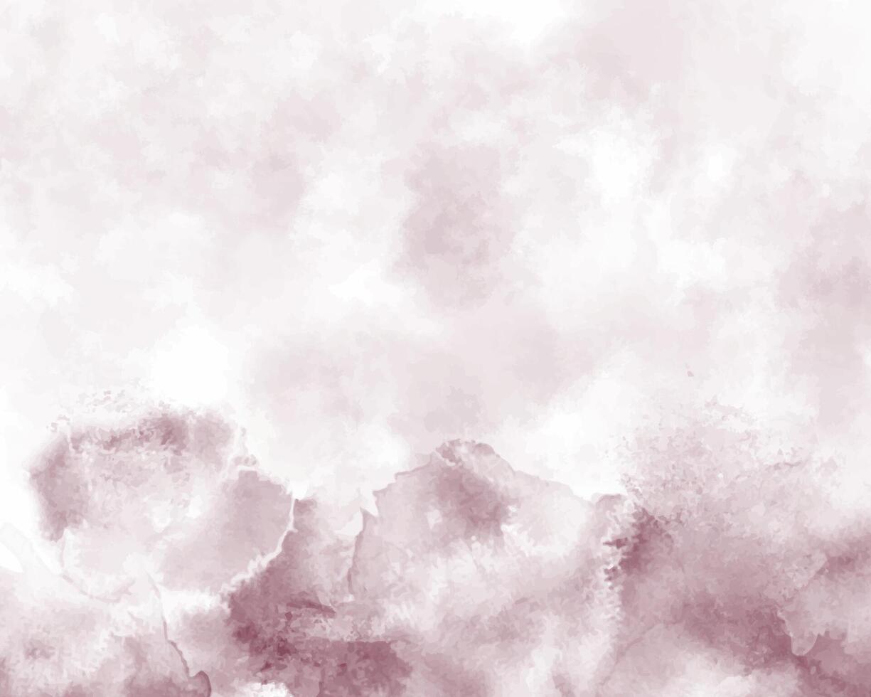 Multihue brush swirls in tranquil watercolor art vector