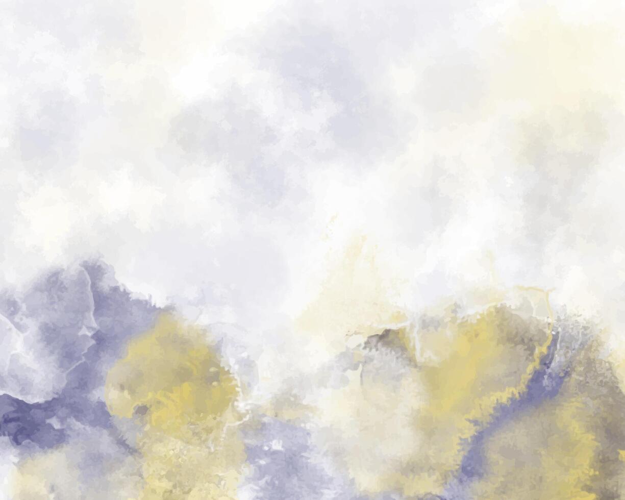 Organic watercolor texture with abstract charm vector